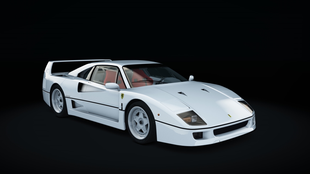 Ferrari F40 Stage 3, skin 06_white