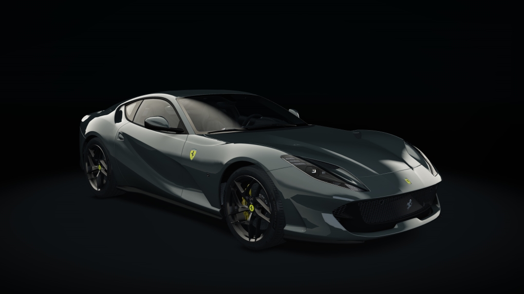 Ferrari 812 Superfast, skin 17_grigio_scuro