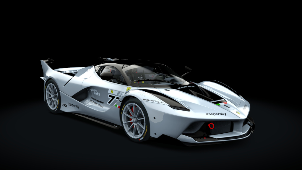 Ferrari FXX K, skin fes_2021_77_white