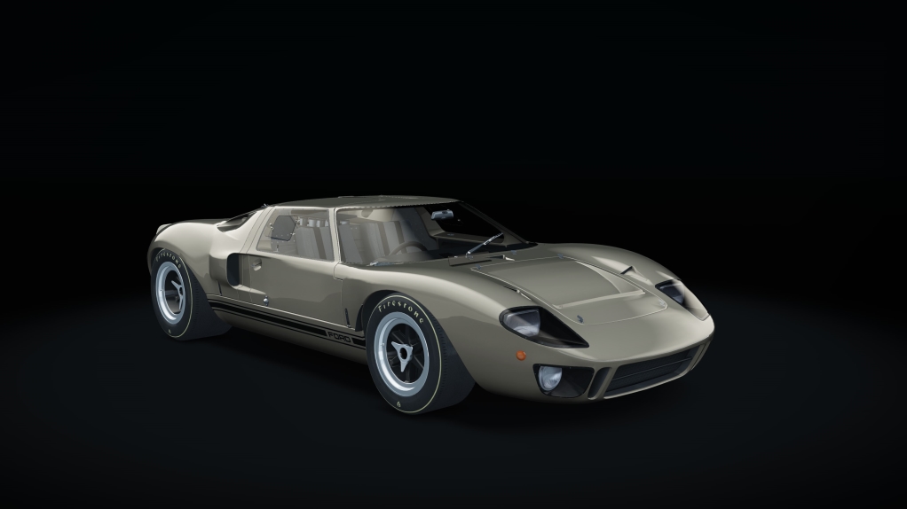 Ford GT40, skin beige