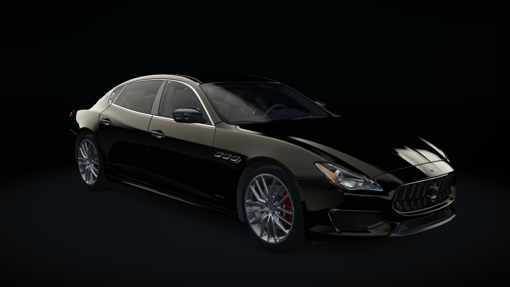 Maserati Quattroporte GTS, skin 01_nero_ribelle