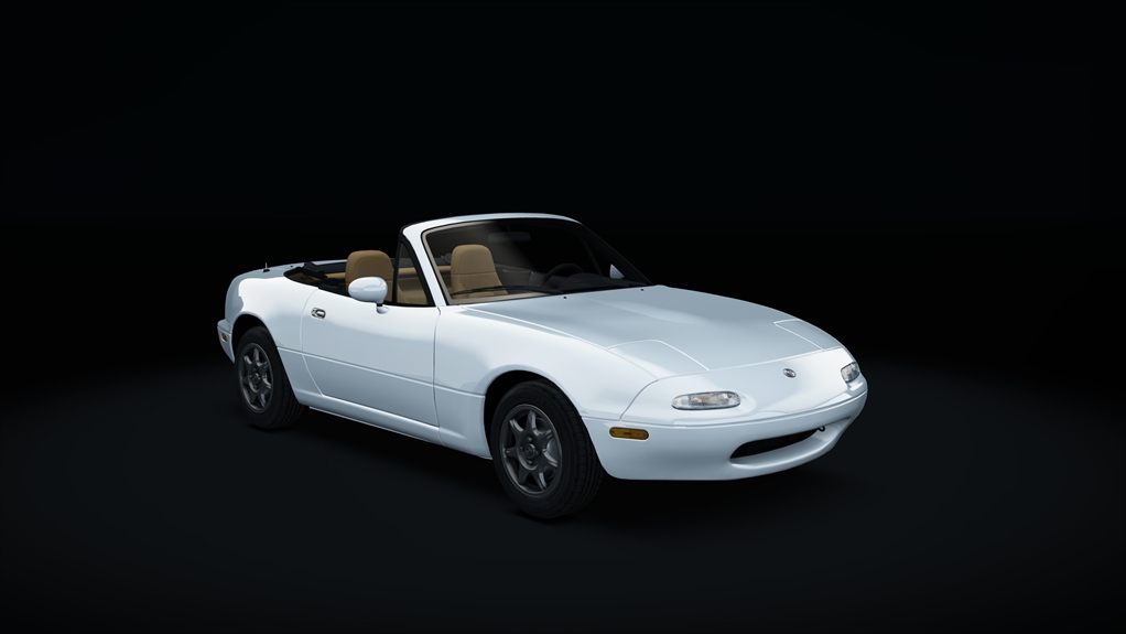 Mazda Miata NA, skin 06_white_tan