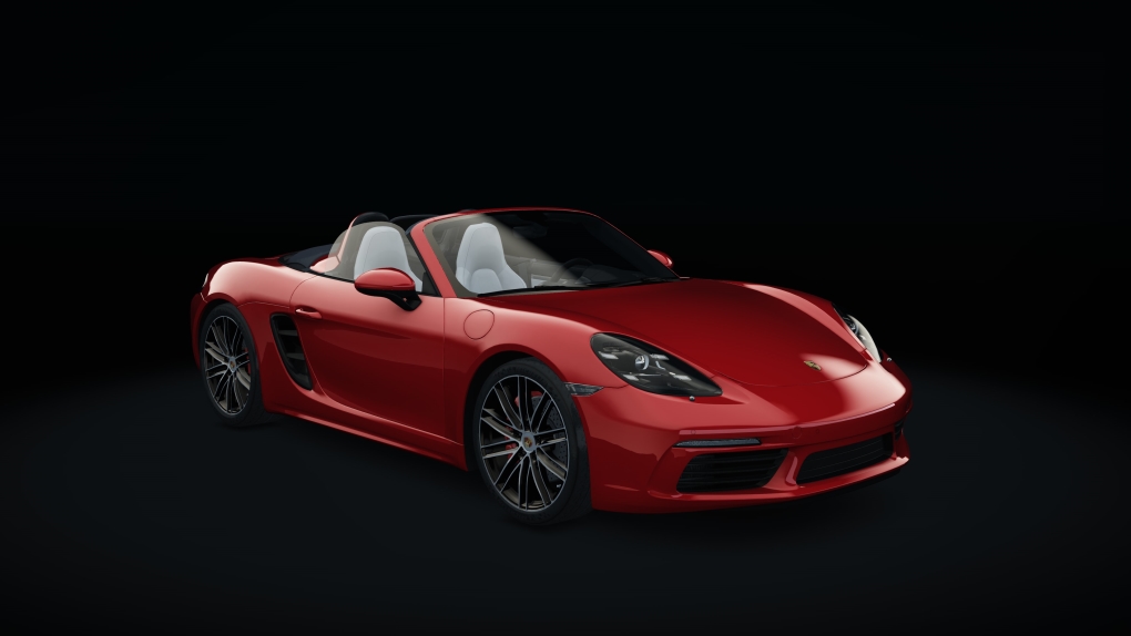 Porsche 718 Boxster S PDK, skin 00_carmine_red