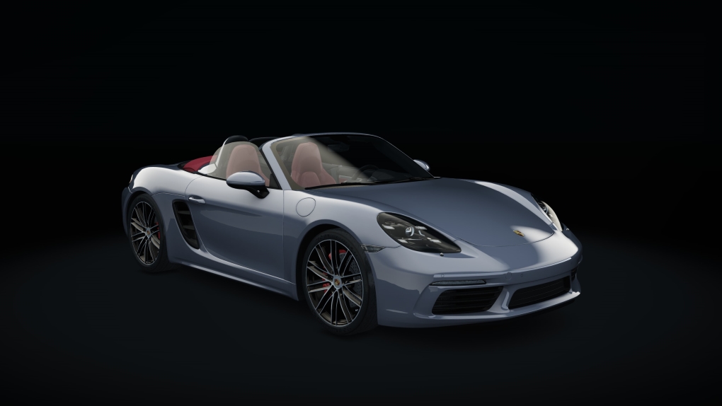 Porsche 718 Boxster S PDK, skin 13_gt_silver_metallic