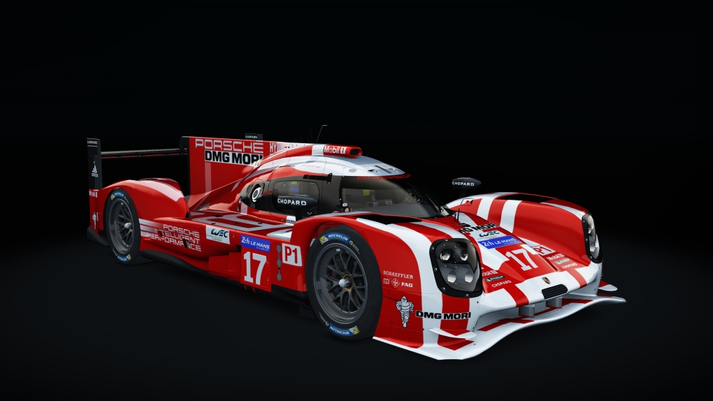 Porsche 919 Hybrid 2015, skin 01_lms_17