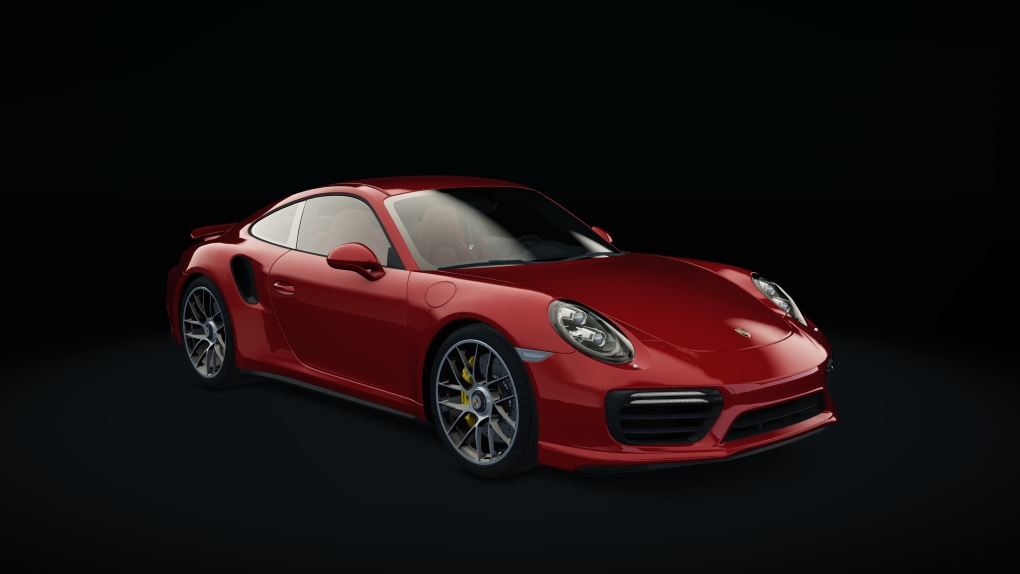 Porsche 911 Turbo S, skin 05_carmine_red