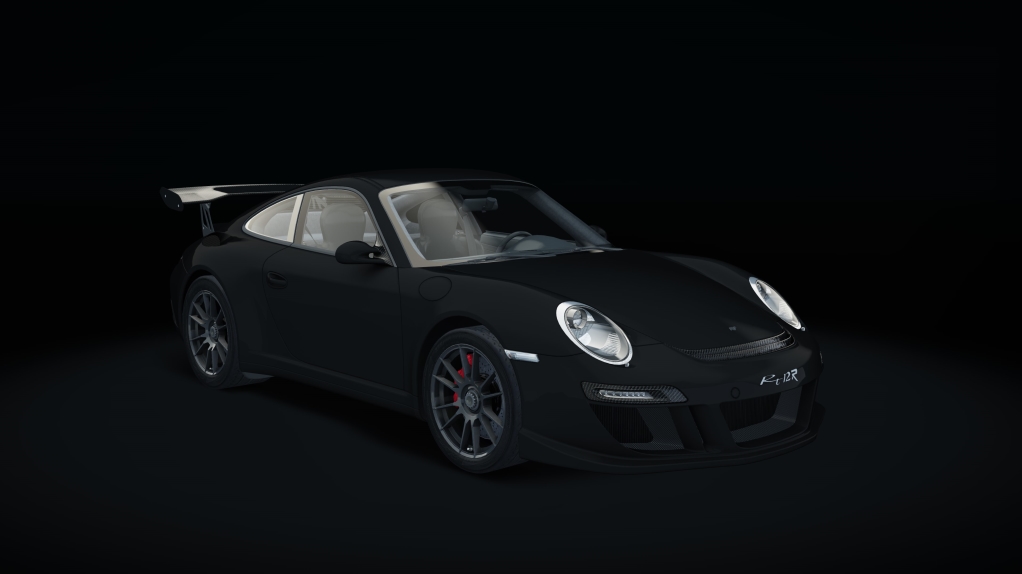 RUF RT12 R AWD, skin black_matte_silver