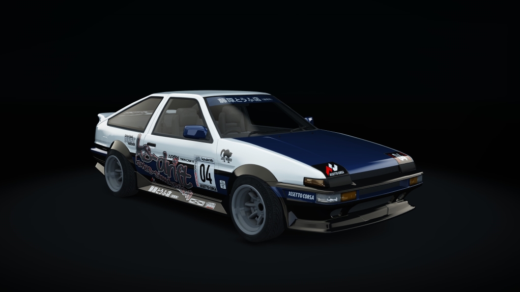 Toyota AE86 Drift, skin 04_ksdrift4