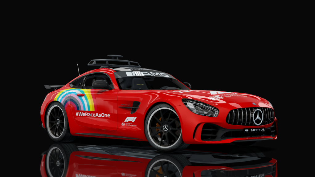 Mercedes 2021 AMG GT Safety Car Preview Image